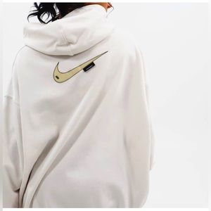 Oversized Nike Sportswear Swoosh Hoodie, dolman sleeves sz small, NWOT